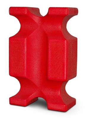 Jump Blocks 24 1/2'' x 15 1/4'' x 9'' Color: Red