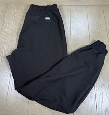 FIGS Tansen Jogger Scrub Pants Mens Black size Large Nurse Doctor Uniform