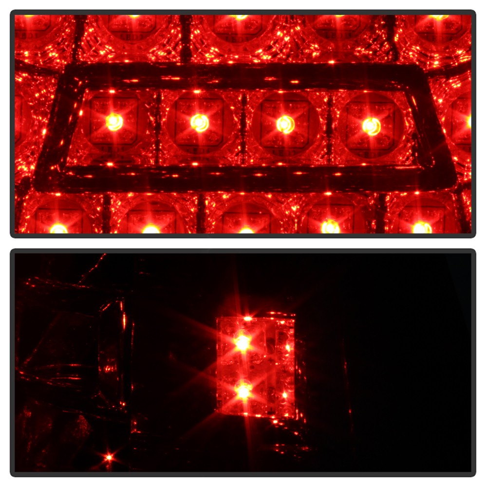 Black 1999-2005 VW Jetta Mk4 Bora LED Tail Lights Lamps Rear Left+Right