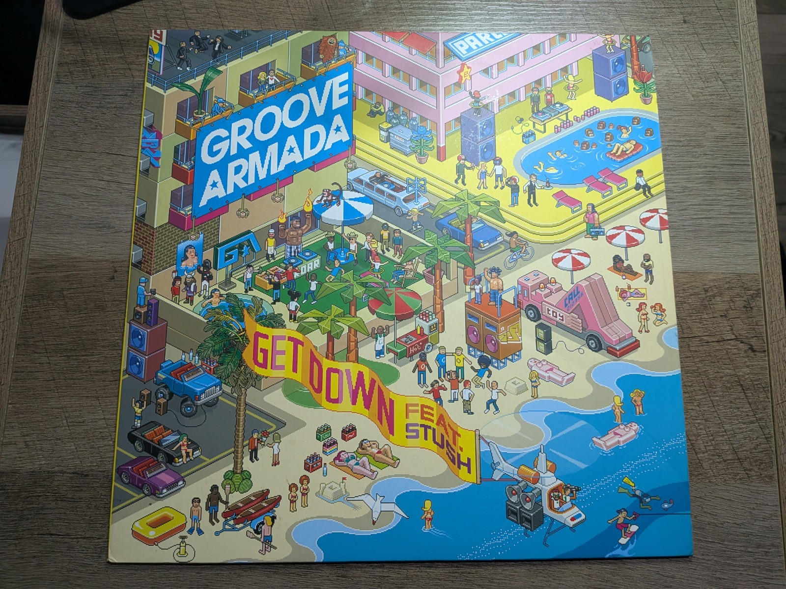 Get Down - 12" Vinyl - Ibiza Dance House Classic DJ
