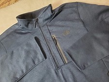 The North Face Sweater Mens Ex Large Navy Skyline Half Zip Fleece Outdoors NEW