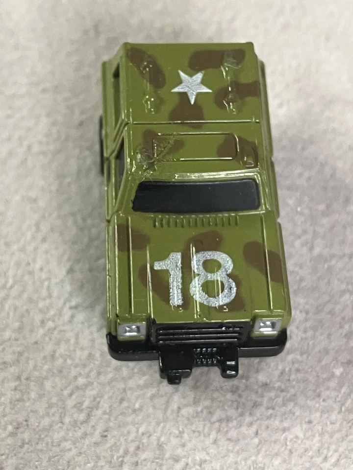 Micro Machines Vintage Chevy Blazer Military Truck and Fire Truck   - Image 2 of 4