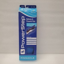 Powerstep Pinnacle Neutral Arch Full Length Insoles Womens 10-10 1/2 Men 8-8 1/2