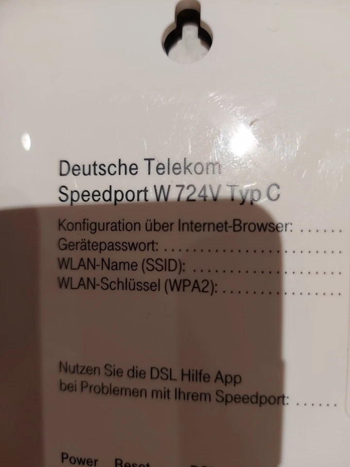 WiFi Router Telekom Speedport W 724V Typ C 2,4/5 Ghz 1300 mbps - Bild 3 von 4