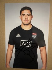 Anton Lienert-Brown- All Blacks Rugby Signed 6x4 Photo