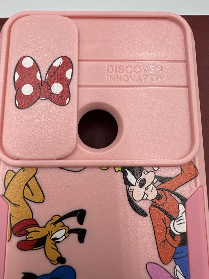 Disney Group Moto G Pure/Power 2022 Case Pink Minnie Bow Slide Cover New - Image 2 of 4