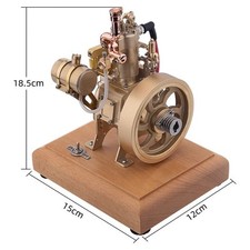 H73 Tractor Engine Model 2.6cc Vertical Single Cylinder 4-stroke Ohv Gas Engine