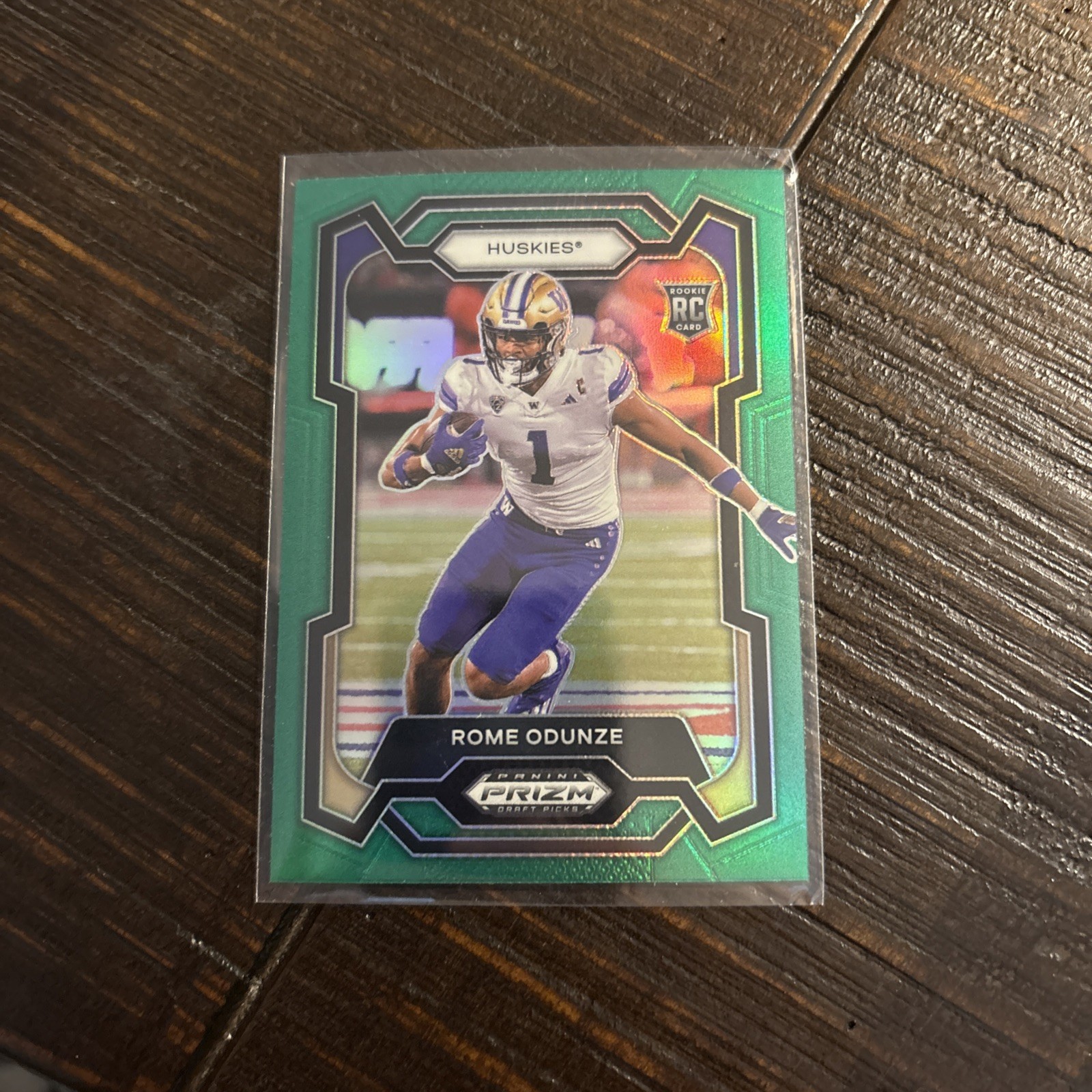 2024 Panini Prizm Draft Picks #111 Rome Odunze Green