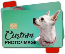 CUSTOM Credit Card Skin 2-Pack Precision Cut Scratch Resistant for Mayor Cards