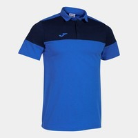 Kurzarm Poloshirt Joma Herren V-Ausschnitt KöNigsblau Marineblau GrößE M