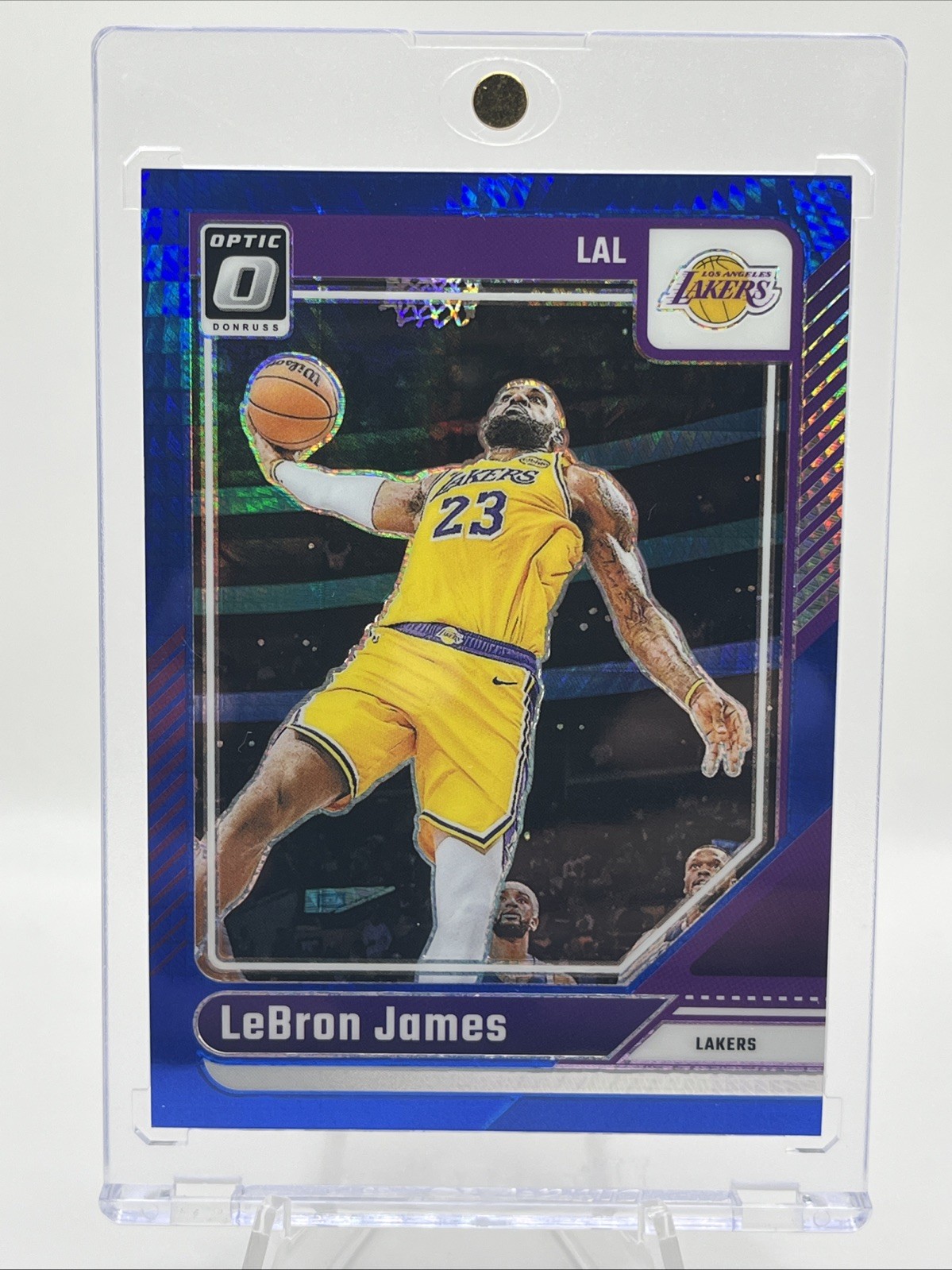 2024-25 Panini Donruss Optic - LeBron James #148 Blue Hyper Prizm /175