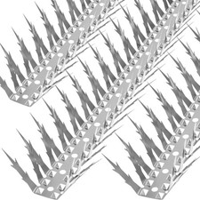 Bird Spikes, 5 Feet Stainless Steel Bird Spikes for Outside, Pigeon Spikes .....