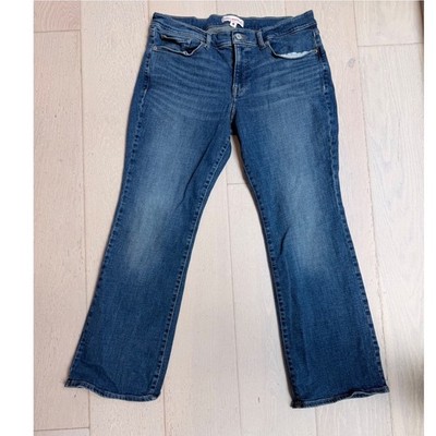 Lucky Brand Sweet N Low Bootcut Jeans Womens 14/32 Blue Denim Mid Rise Med Wash