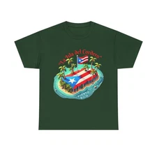 Puerto Rico Island Tee "La Isla del Cordero", Unisex T-Shirt, Puerto Rican Gift,