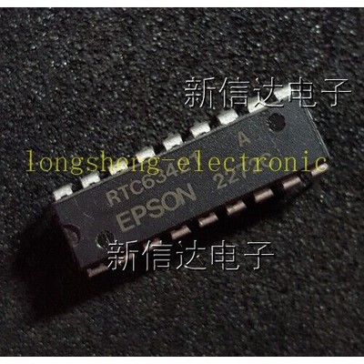 RTC63421 RTC63421A DIP-18   used Real-time Clock Module *wq