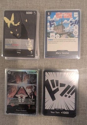 One Piece TCG Competitive ''Partial ''Ready Imu Deck Plus ×10 Don Cards  
