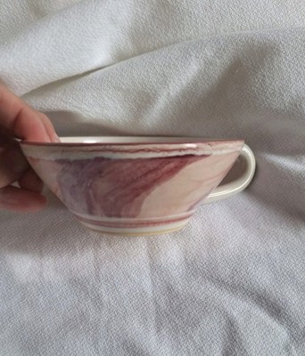 collectible ceramic teacup  Signed  ''Rishal 92''.