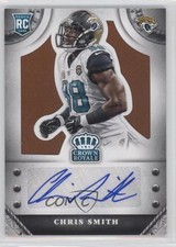 2014 Crown Royale Rookie Signatures Retail Bronze 6/99 Chris Smith Auto 2r5