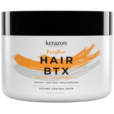 KERAZON Brazilian Hair BTX Treatment Hair Mask 8oz Deep Conditioning