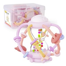 Best Socub Baby Montessori Sensory Toys for 0-6 6-12 Months Food Grade Teething