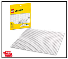 LEGO Classic White Baseplate, Square 32x32 Stud Foundation to Build, Play,