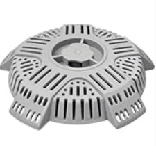 NEW Drain Cover Outdoor 10.7 Inch Two-Layer Debris Guard for Storm Drains GRAY
