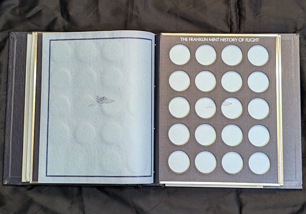 Franklin Mint History of Flight Sterling Silver Proof Set - 58