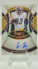 Connor Heyward 2025 Panini Select Signatures Auto White /35《Sharp》Steelers 🔥
