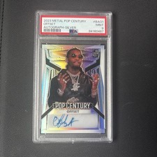 2023 Metal Pop Century Offset Autograph-Silver 1/12 PSA 9