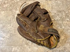 Vintage Regent Baseball Glove Lyman Bostock Model 04720 Top Grain Cowhide LH