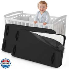 Colingmill 2 Pcs Oxford Cloth Waterproof Crib Mattress Storage Ba