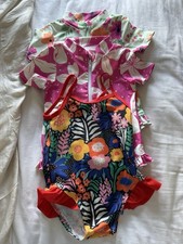 Girls Swimsuits X3 Age 1-2 Years