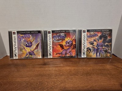 Spyro Collector's Edition (Playstation 1 PS1) 3 Game Set, CIB Warped Ripto