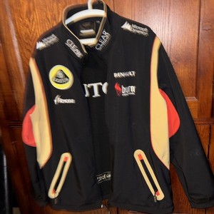 Alpine F1 Formula 1 One Zipped Hooded Jacket Top Le Coq Sportif Size