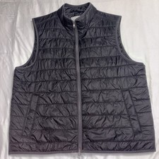 Goodfellow Co Mens Large Black Puffer Vest W/ Pockets Brand New with Tags L