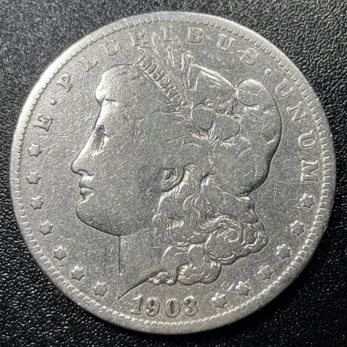 1903-O Morgan Silver Dollar $1 VG Very Good Cleaned Condition Key Date