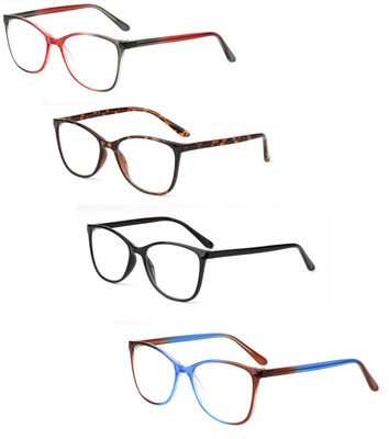 Cat Eye Unisex Lesebrille Metallscharniere Vintage Style Herren Damen DX81