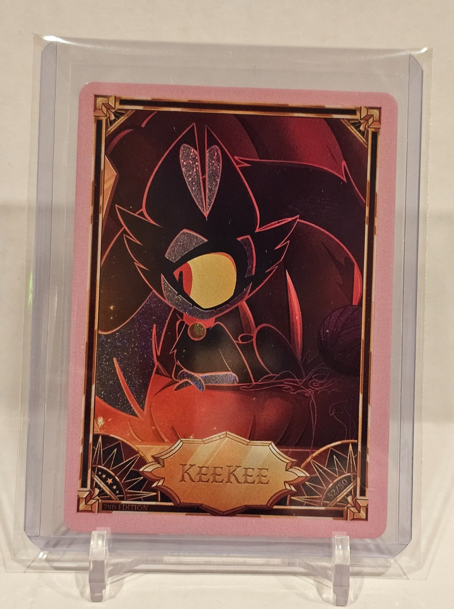 Hazbin Hotel Card - KEEKEE 52/50 SECRET RARE PINK FOIL - 2nd