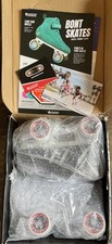 Bont Quadstar Derby Low Cut Roller Skates W/ Ballistic Wheels Size 4.5