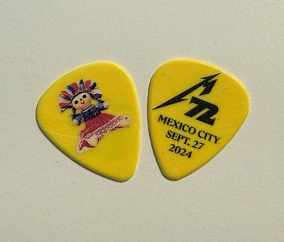 1x Metallica Plektrum /  Metallica pick / M72 / México City, 27. September 2025