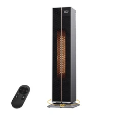 Electric Space Heater with Oscillation Multiple Safety Protections