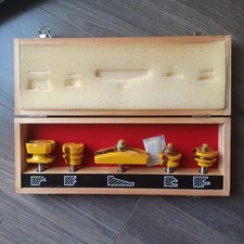 Carb-Tech 5 PCS 1/2" Carbide Router Bit Set CT1450K Cabinet/Door Making