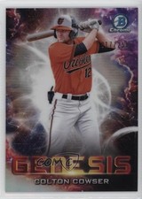 2021 Bowman Draft Genesis Refractor 17/250 Colton Cowser #GNS-5 4d3