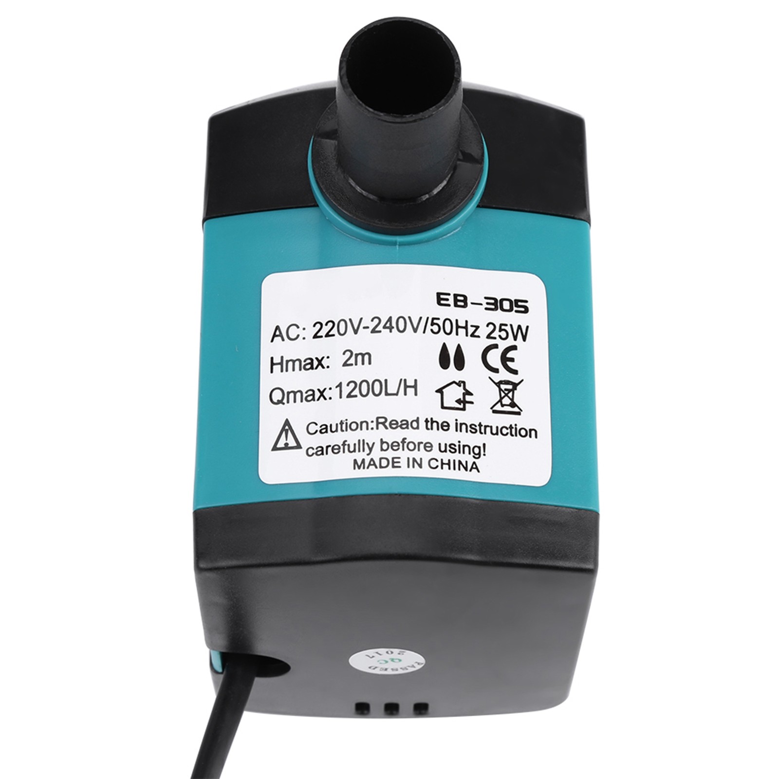 Ultra Quiet Submersible Water Pump Fish Pond Aquarium Tank Fountain 25w UK