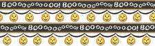 Halloween Fabric Charmed Halloween Pumpkin Stripe From Quilting Treasures