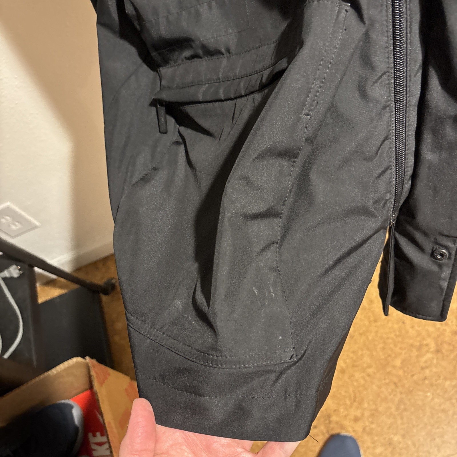 Calvin Klein Black Polyester Multi-Pockets Long L… - image 7