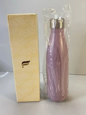 NIB Fabletics Closed Top Seamless Water Bottle Stainless Steel Dusty Rose