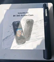 Insta360 X5 360 8K Action Camera + Invisible Stick +128GB Used Works Perfectly