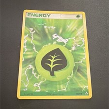 Pokémon Grass Energy Holo Rare Holo EX Holon Phantoms 2006 105/110 Basic Energy