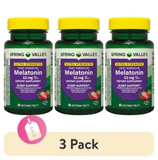 Spring Valley Ultra Strength Melatonin Sleep Support Dietary Supplement🎁
